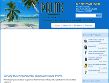 Tablet Screenshot of palmsrental.com